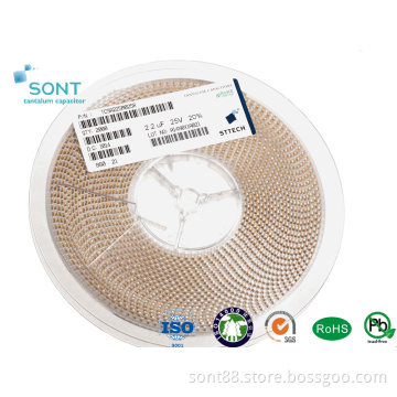 SMD Tantalum Capacitor (2.2UF 25V A)